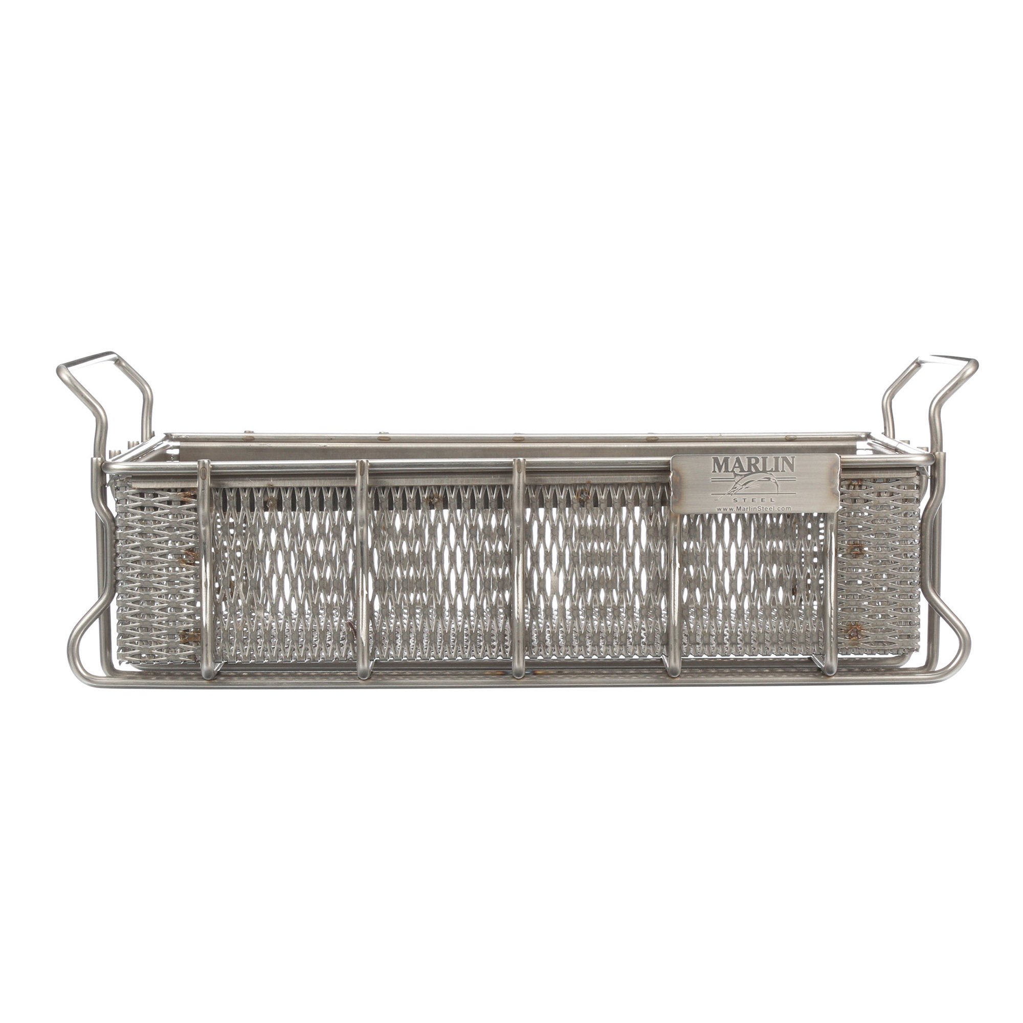 Marlin Stainless Steel or Flattened Metal  Material Handling Basket